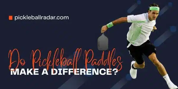 Image demonstrating the impact of a pickleball paddle on the game, highlighting how various types of paddles can influence performance.